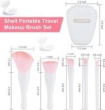 طقم فرش مكياج مع مرايا