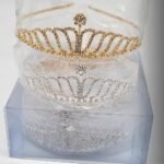 اطواق كريستال بناتي أنيقة لتزيين الشعر بإطلالة لامعة وجذابة