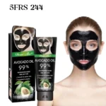 قناع وجه أسود بخلاصة الأفوكادو