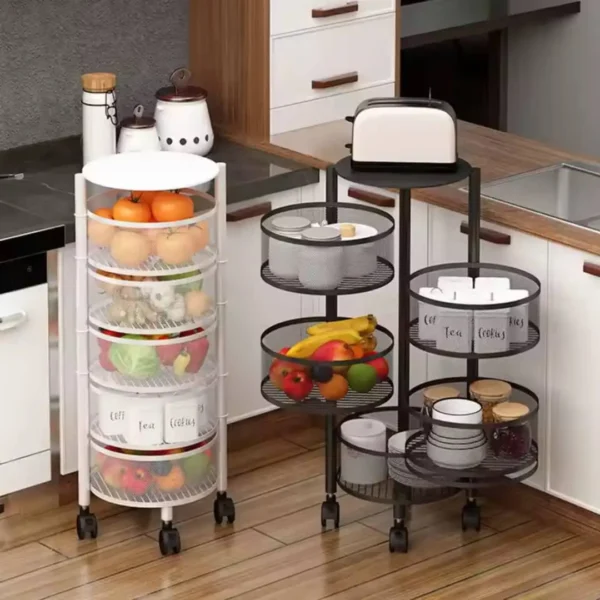 سلات تخزين دائرية