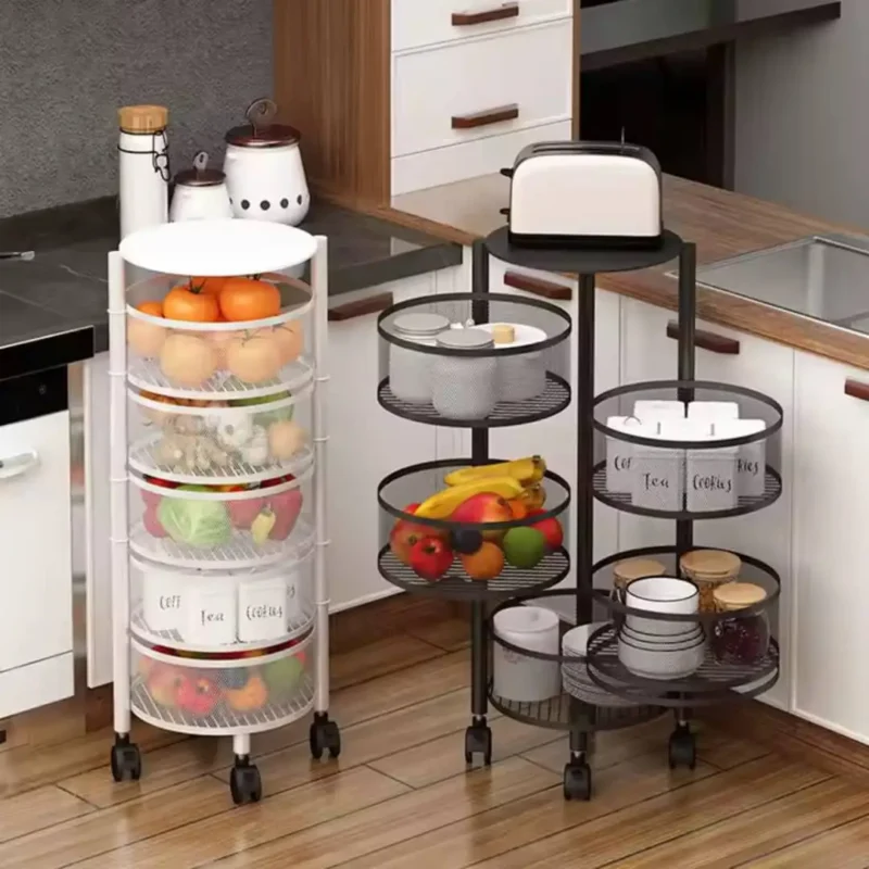 سلات تخزين دائرية