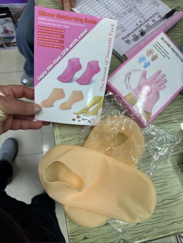 شراب سيليكون للقدمين
